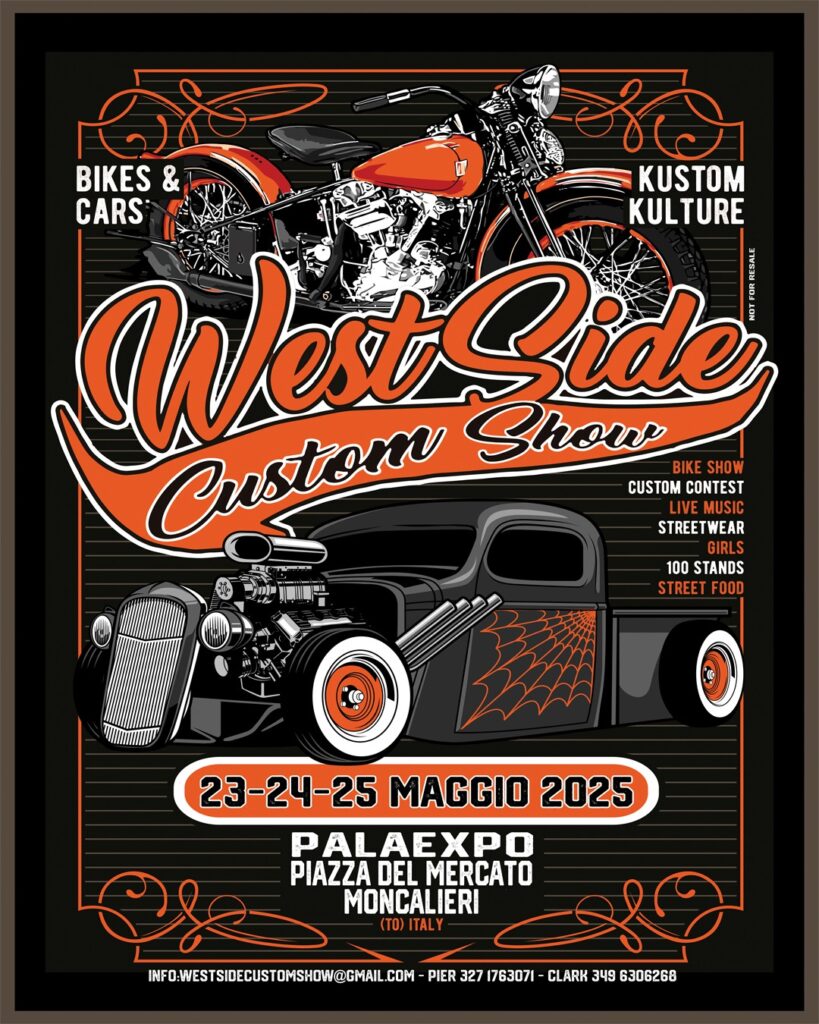 Locandina evento West Side Custom Show 2025
